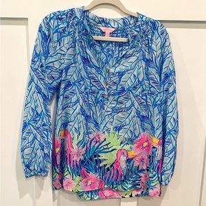 Lilly Pulitzer Top Blouse
